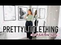 HUGE PRETTYLITTLETHING HAUL || Work from home outfits!