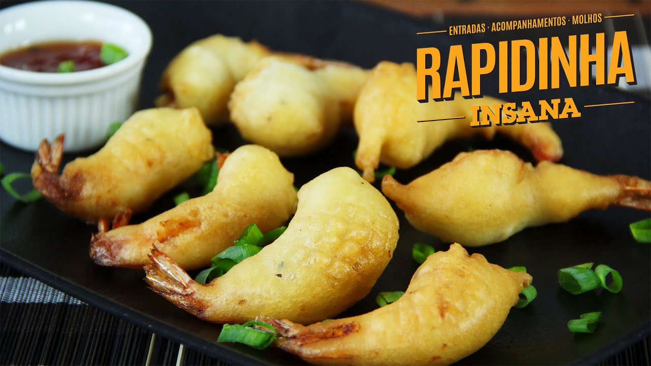 Camarao Empanado Japones Crocante Fácil