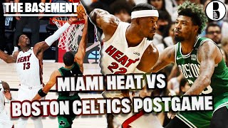 Miami Heat at Boston Celtics Game 3 NBA Playoffs Postgame Show | The Basement Sports Network