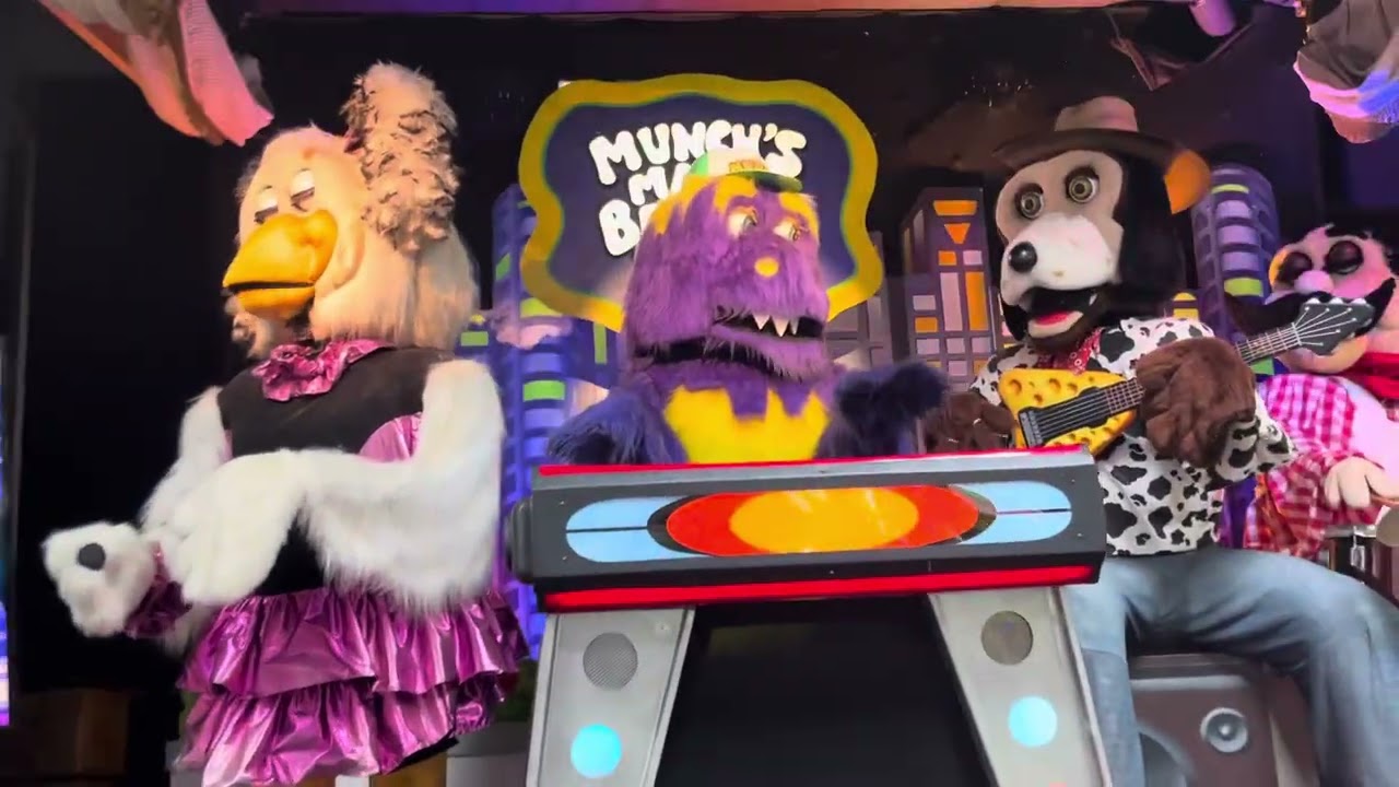 "Disco Dancing Dinosaur Party" - Chuck E. Cheese's @ Annapolis MD August 10th 2024