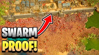 I Built a FORTRESS Base To Defend Against The SWARM!