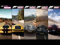 Evolution of Initial Drive in Forza Horizon Games | From Forza Horizon to Forza Horizon 5