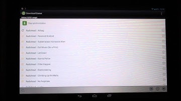 Music Pump DAAP Player Version 1.2 on a TF101