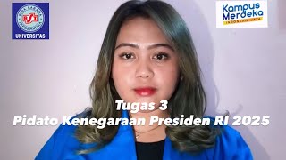     Tugas Mandiri 3 Bahasa Indonesia | Analisis Bahasa Pidato Presiden RI Tahun 2025