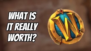 HOW MUCH DOES A WOW TOKEN REALLY GET YOU IN WORLD OF WARCRAFT?