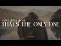 JANG JUNG WOO ; THAT&#39;S THE ONLY ONE // sub español