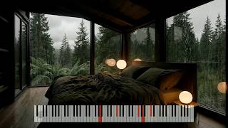 Deep Sleep Rain and Relaxing Piano - Stress Relief and Anxiety 03