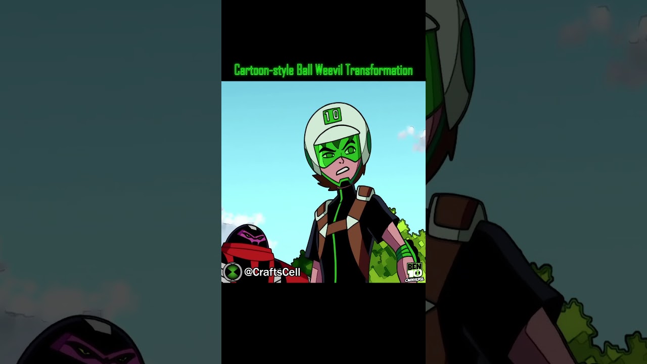Cartoon Style Transformations | Omniverse Ball Weevil Transformation