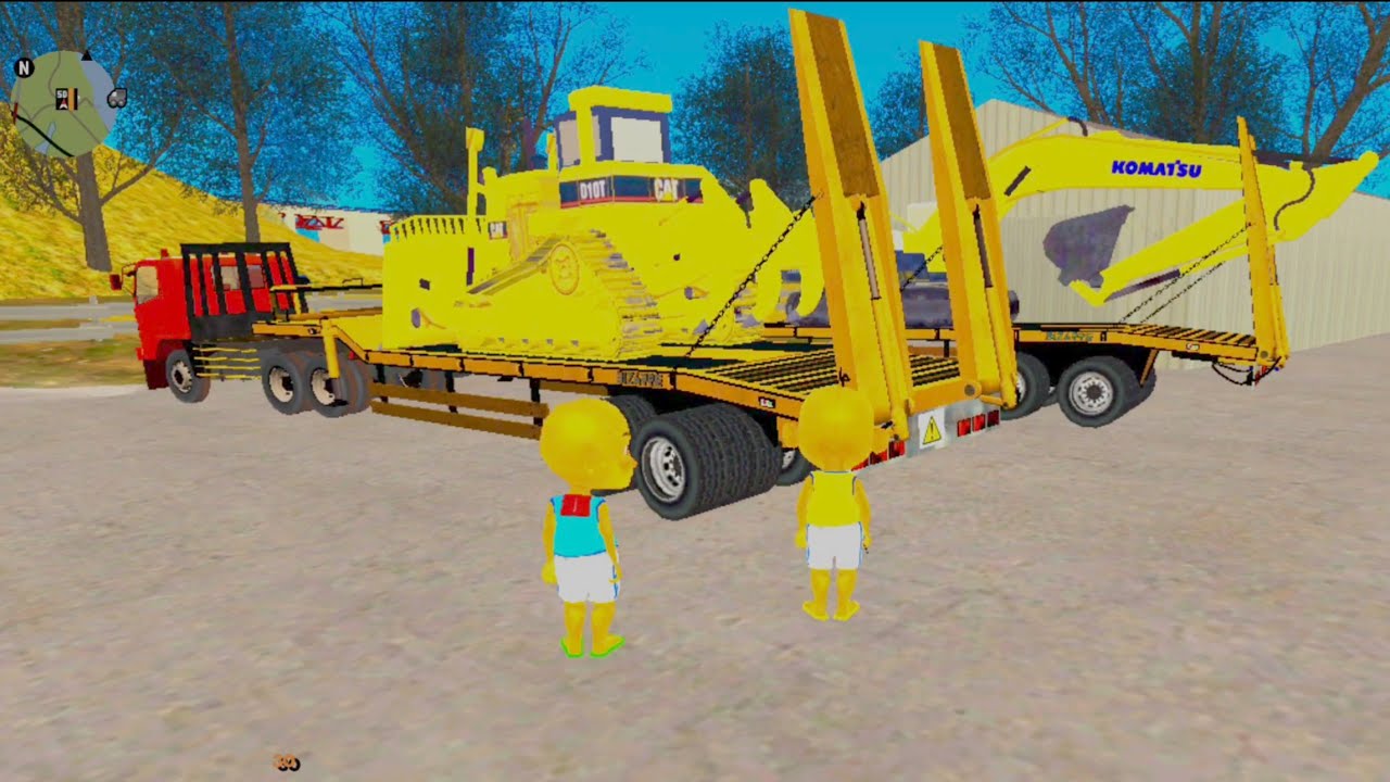 Upin ipin Kak Ross Melahirkan Bayi Kembar dirumah Sakit  bawa Truk Tronton 🤣 Dunia Oyya