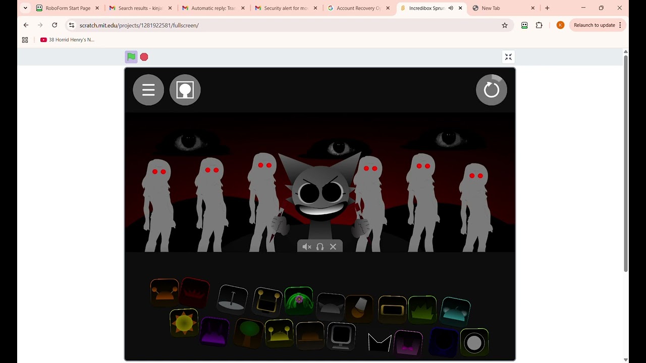 Incredibox Sprunki Phase 14 Churnidick Falling Planet Dark Vibes Only from Floppa337