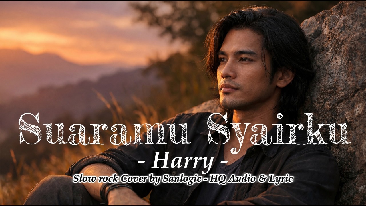 Suaramu Syairku Harry | Slow Rock | Cover by Sanlogic | HQ Audio \u0026 Lyric