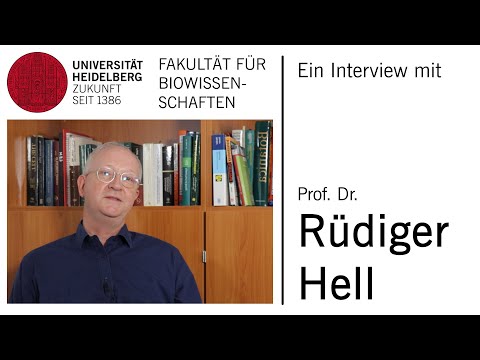 Ein Interview mit Prof. Dr. Rüdiger Hell | Fakultät für Biowissenschaften Universität Heidelberg