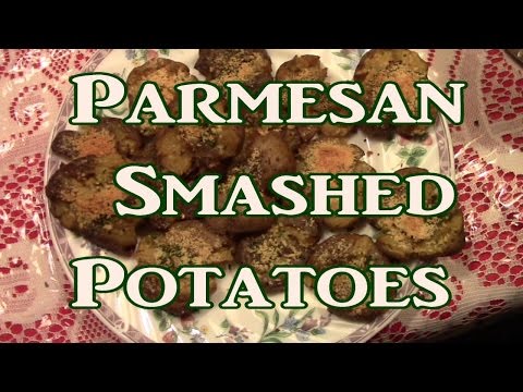 parmesan-smashed-potatoes!
