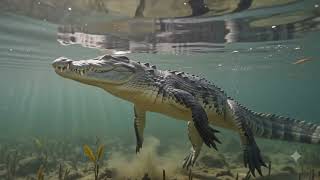 ANCIENT POWER 🐊 | Hyper-Realistic 4K Apex Predator (Close-Up)