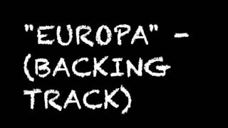 "Europa" (Earth's Cry, Heaven's Smile) - jazz backing track and play along chords