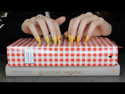 ASMR Nail Tapping & Scratching Cookbooks (No Talking)