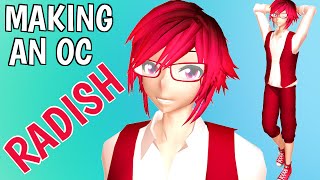 [MMD] Making a model of OC - Radish