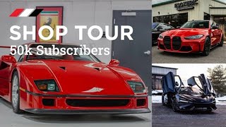 50K Subscriber Shop Tour With An F40