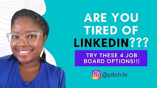 New Job Boards (NOT LinkedIn) + Job Search Tips