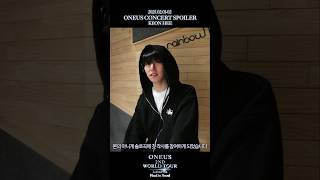 ONEUS 2ND WORLD TOUR La Dolce Vita Final in Seoul SPOILER KEON HEE