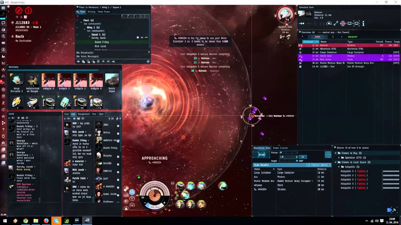 -IHST- Stratios baited on a free can