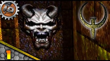 Map-Center Quake Retrojam 2 Walkthrough [No Commentary] - Part 1