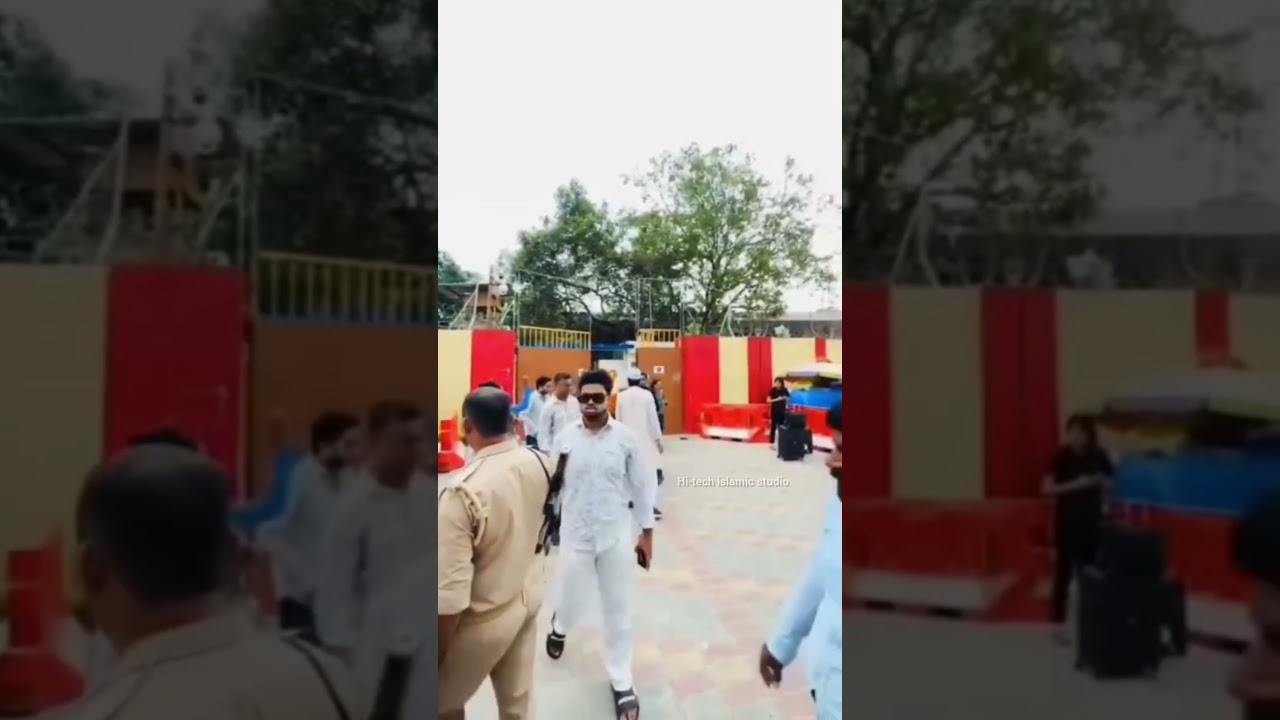 Allama Farooq Khan Razvi Sahab | Ki Aamad Gorakhpur Airport 