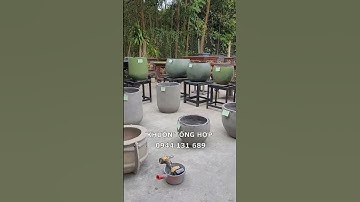 Khuôn chậu xi măng nhẹ - Khuôn Tổng Hợp