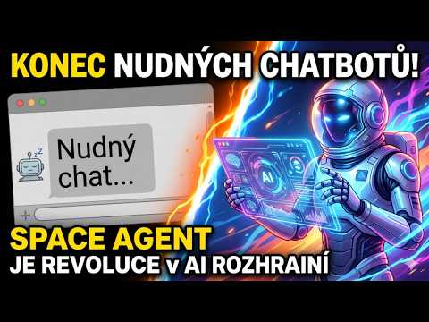 Cover: AI, která si sama tvoří aplikace? Space Agent mění PRAVIDLA HRY!