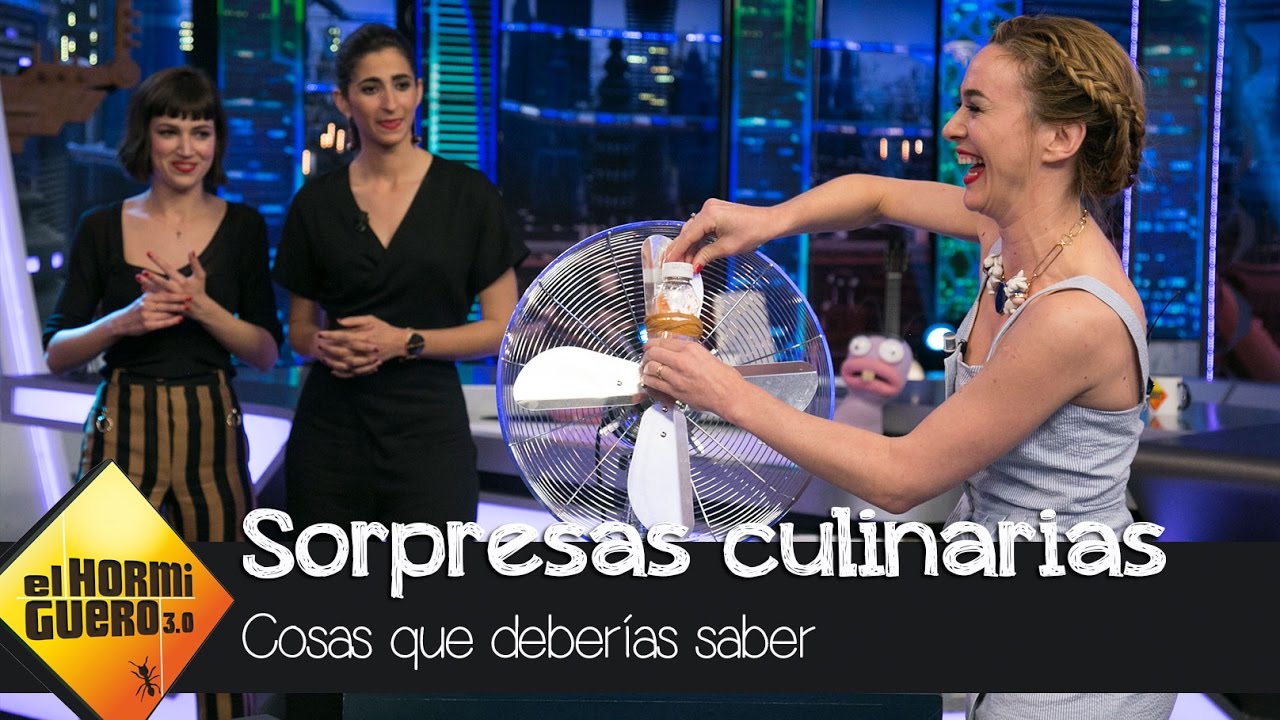 Seis cosas que no sabías sobre la comida, por Marta Hazas - El Hormiguero 3.0