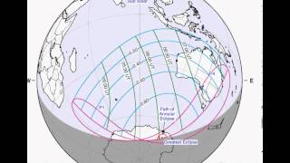 april 29 2014 annular  solar eclipse detailed information and visibility Profile