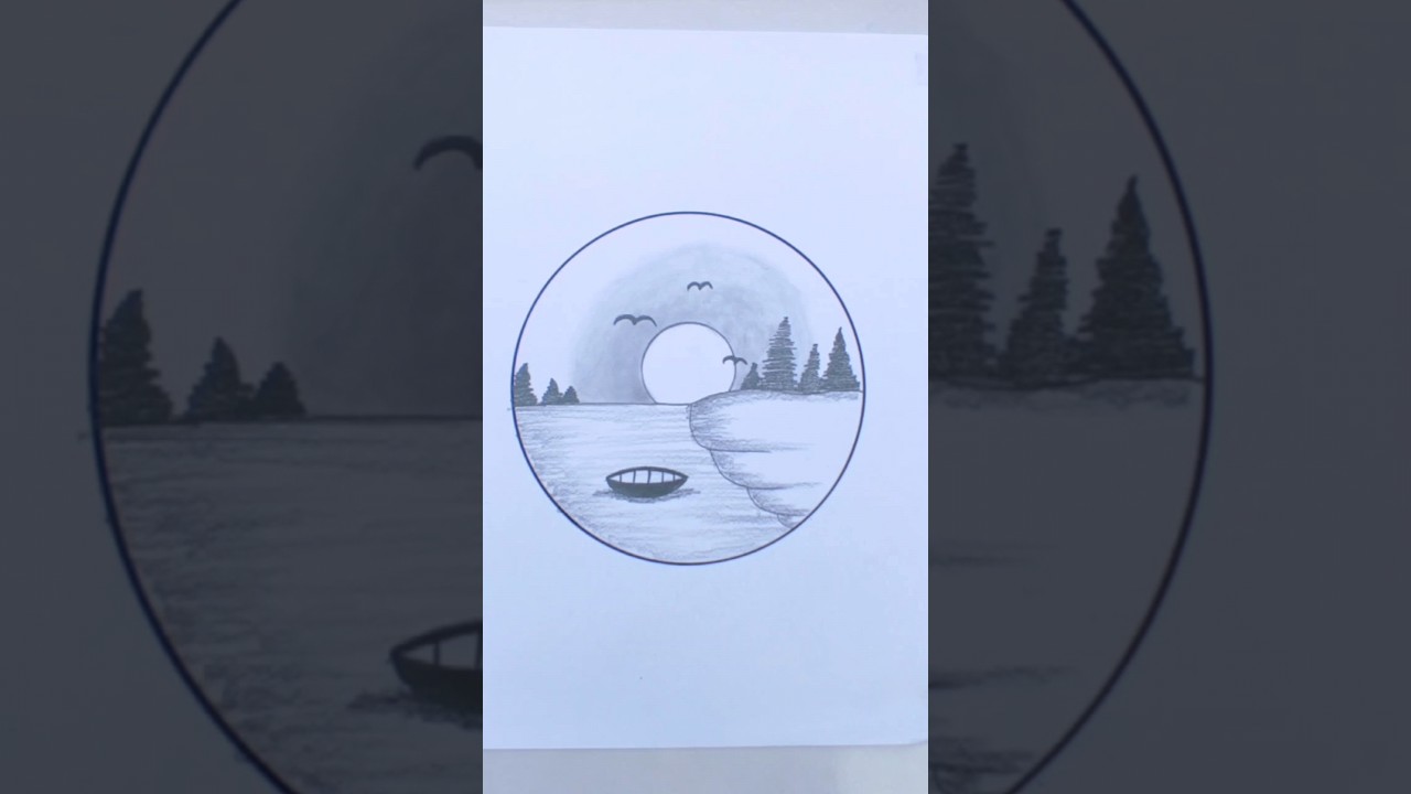 Landscape lake scenery || 