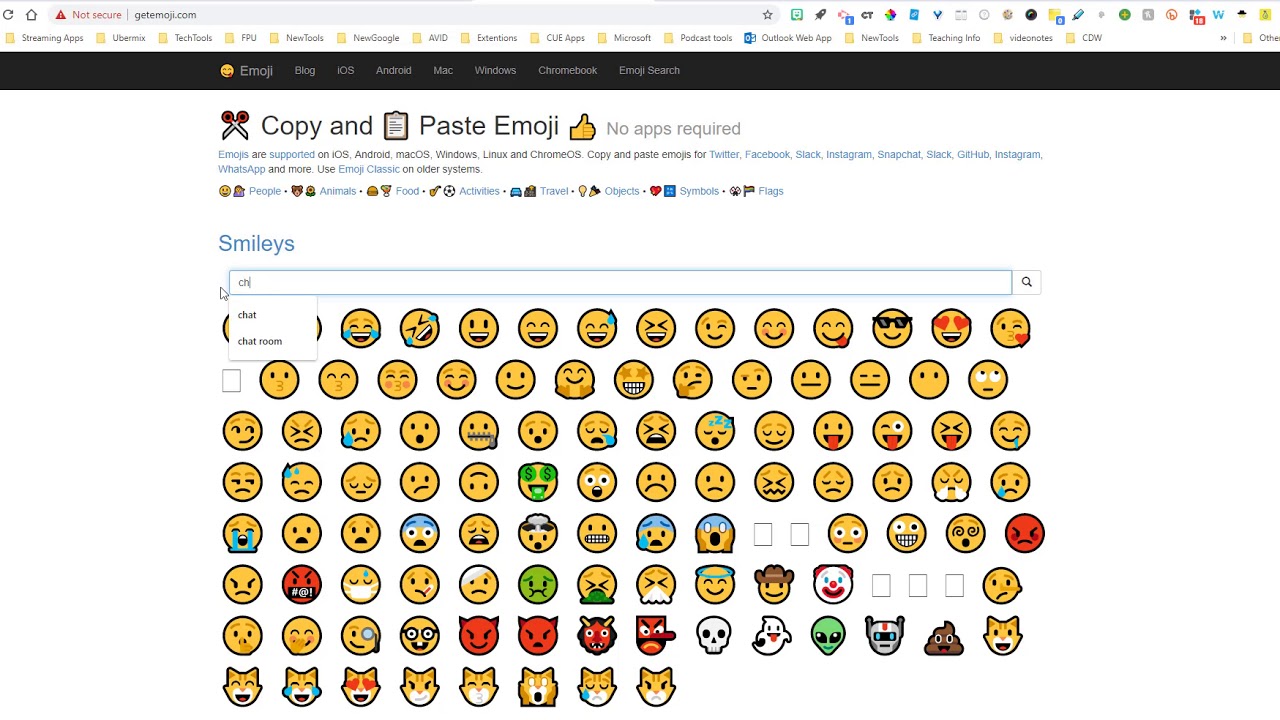 add emoji to google classroom assignment