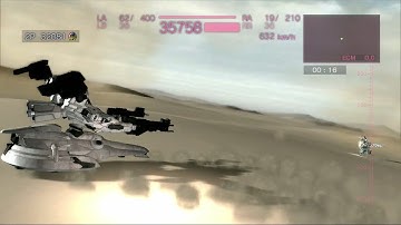 White Glint with Hover Tanklegs is cursed in Armored Core