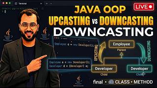 Java final Keyword, Object Class, Upcasting & Downcasting Explained | CS Edupoint