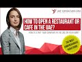 How to open a restaurant or cafe in the UAE