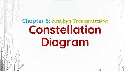 Constellation Diagram || Data Communications & Networking by Farouzan || Bangla Lecture