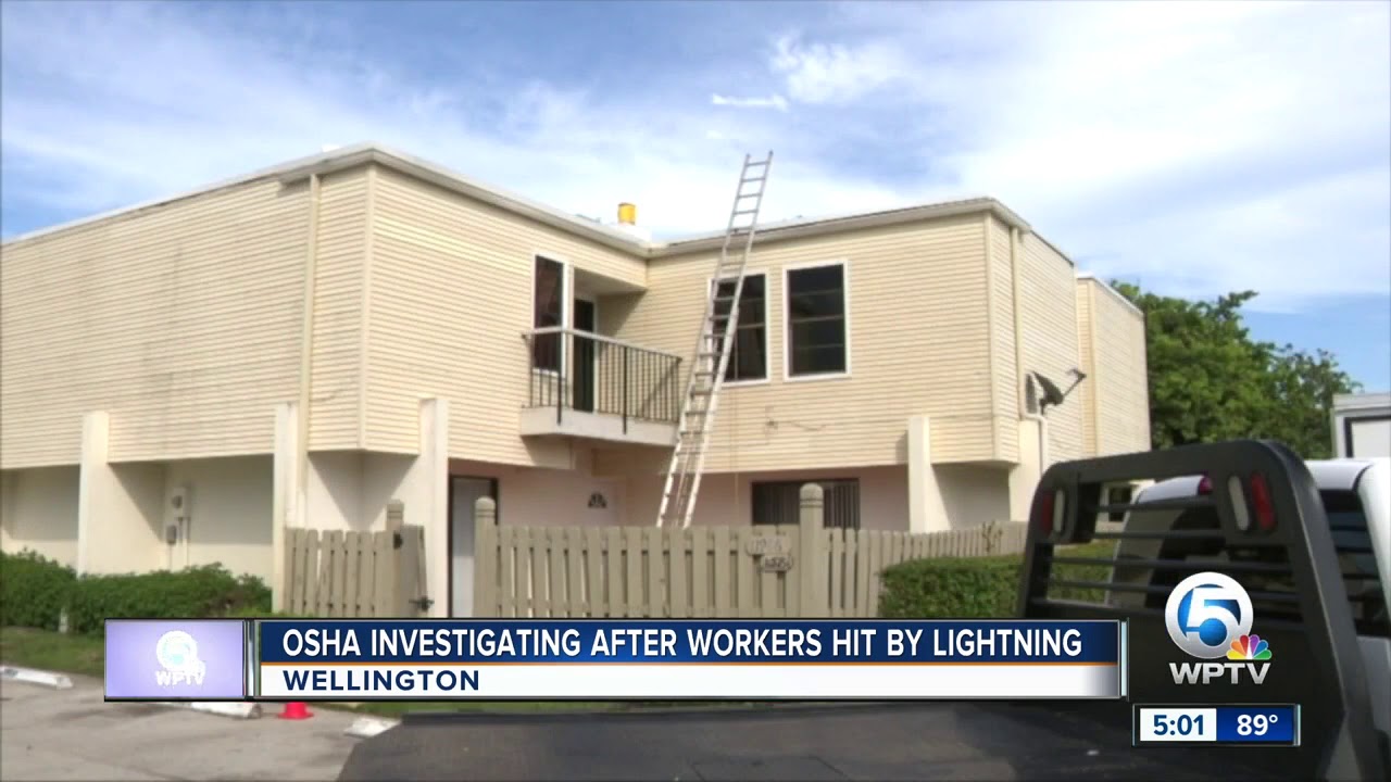vero beach weather OSHA investigating incident where workers were injured while repairing a roof