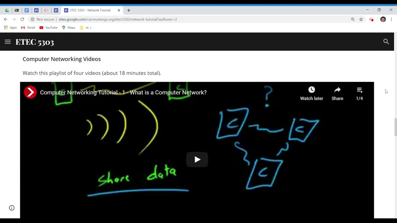Network Tutorial Overview - YouTube