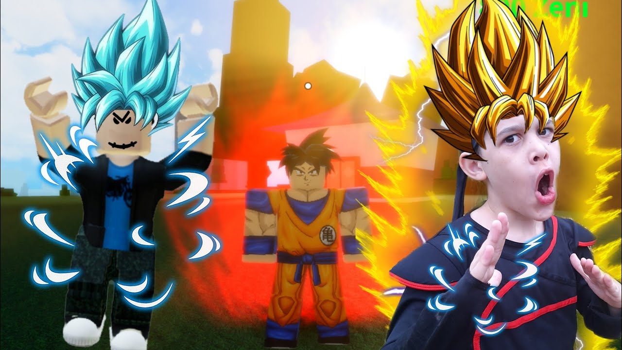 VIREI SUPER SAIYAJIN 6 E LUTEI COM MAJIN BOO NO DRAGON BALL DO ROBLOX!! 