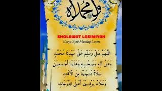 Sholawat Lasimiyah Karya Syeh masduqi Lasem