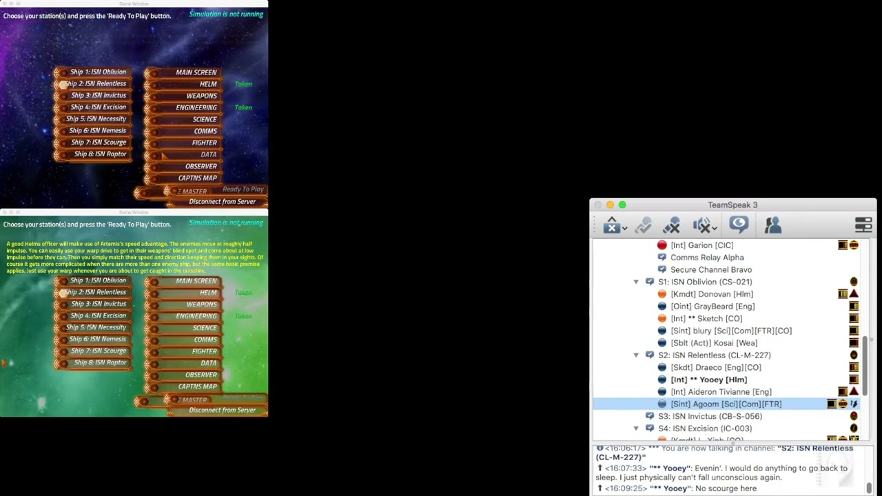 2022/1/1 Terran Stellar Navy RP Community Game Unofficial Duty Shift