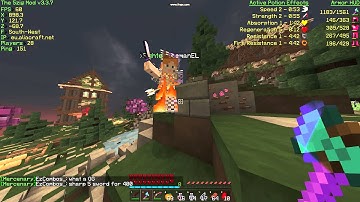 Hacker on aliacraft kipvp
