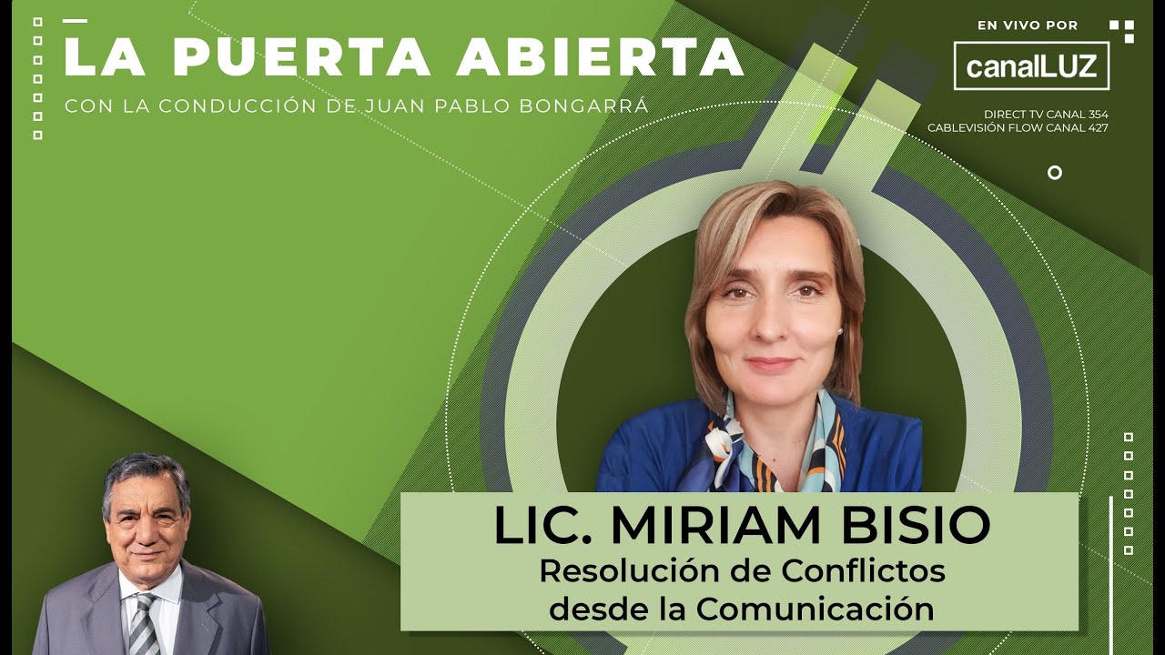 Entrevista a la Lic. Miriam Bisio - Resolución de Conflictos desde la ...