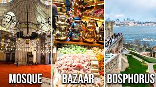 Istanbul Turkey Walking Tour 4K: The Full 2-Hour Experience! (Everything Included)