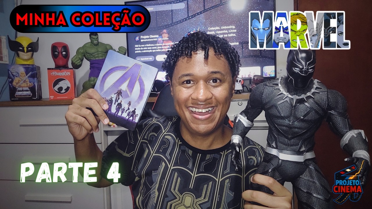 MINHA COLEÇÃO: MARVEL - Parte 4  | Projeto Cinema