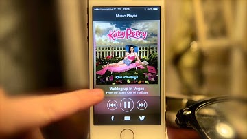 Fancy Music Player in Objective-C | zerozeroducci