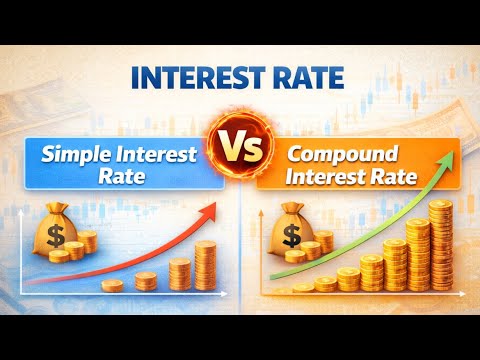 Tutorial Compund Interest Rate Simple Interest vs Compound Interest Rate in Excel | Easy Explanation ...