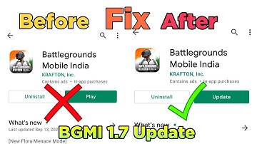 BGMI 1.7 Update Not Showing In Playstore | How To Get 1.7 Update In BGMI | Fix This 100 % Work