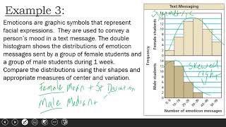 Alg 1 - 11.3 - Shapes of Distributions